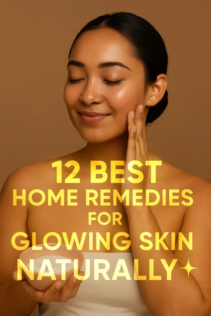 Home Remedies for Glowing Skin Naturally